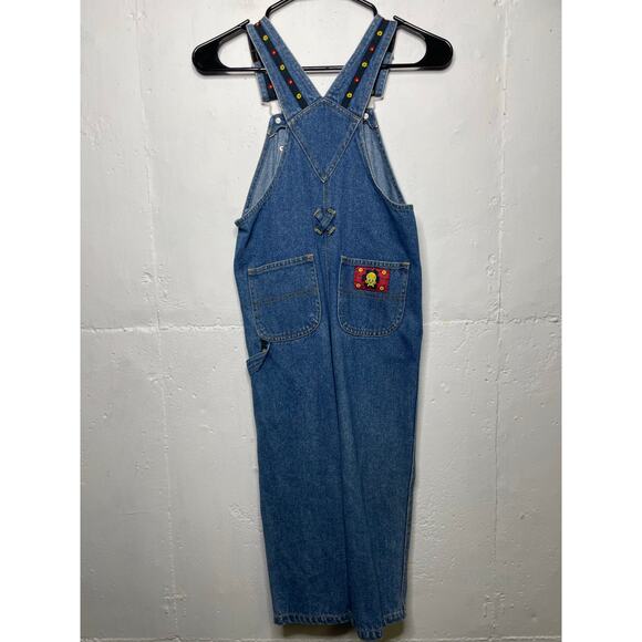 Vintage Tweety Bird Girls Denim Overalls 5T Embroidered - Picture 5 of 9